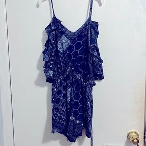 Blue romper